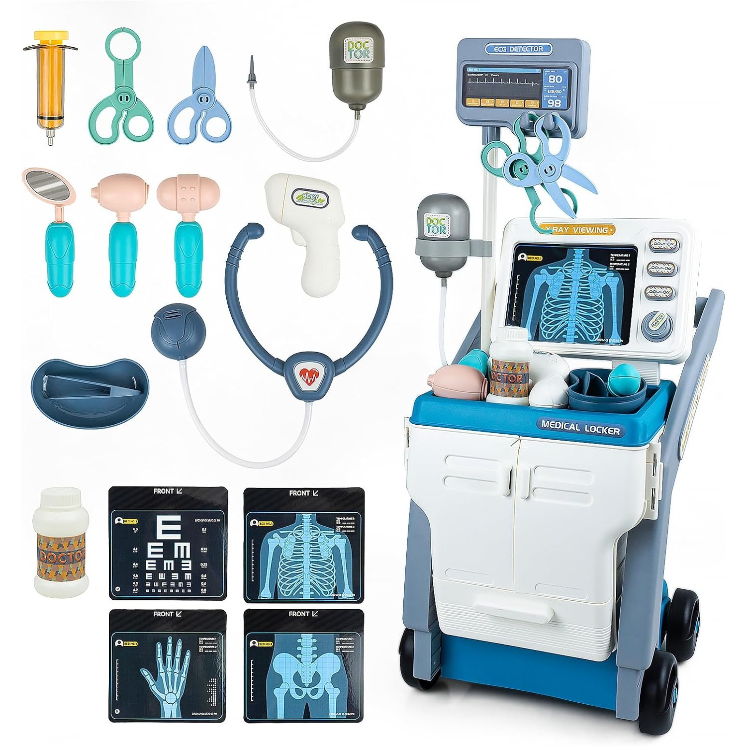 Kids Xray Toys - Doctor Kit Toy Pretend Play Doctor