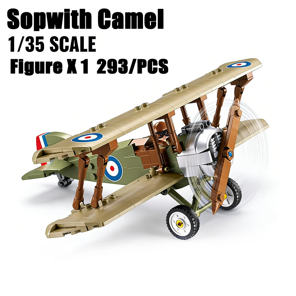 Sopwith Camel WW1 Fighter Jet  - Kids Toys Uk review and price