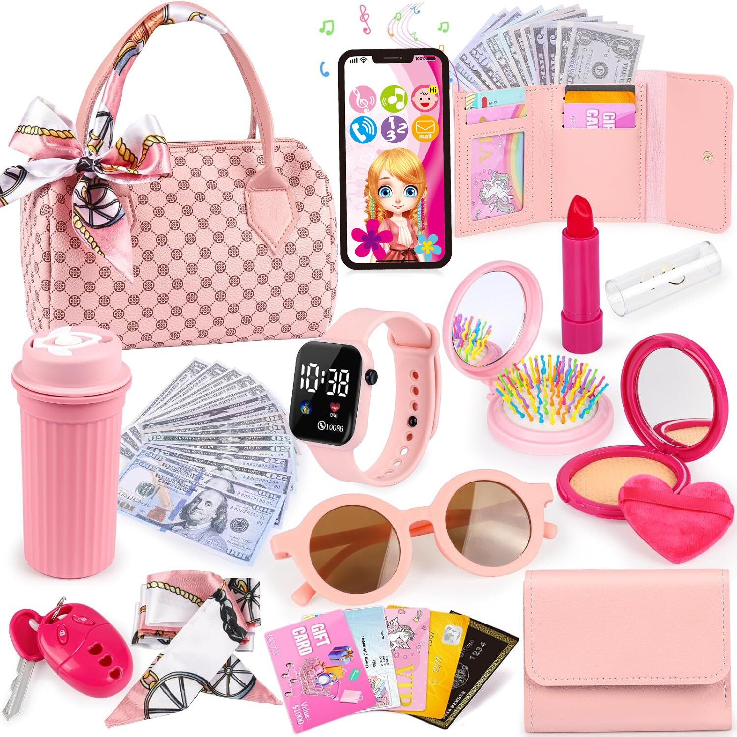 32PCS Play Purse Toddler Girls - Top Kids Xmas Toys review and price