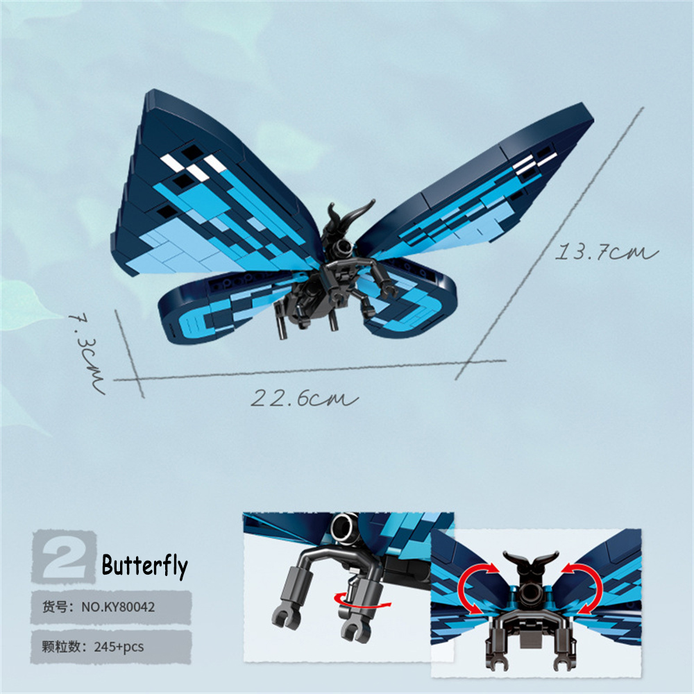 Butterfly Insects Building Blo - Kid Toys And More review and price