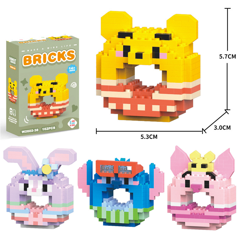 New donut image building block - Kids Toys Cartoon Images review and price