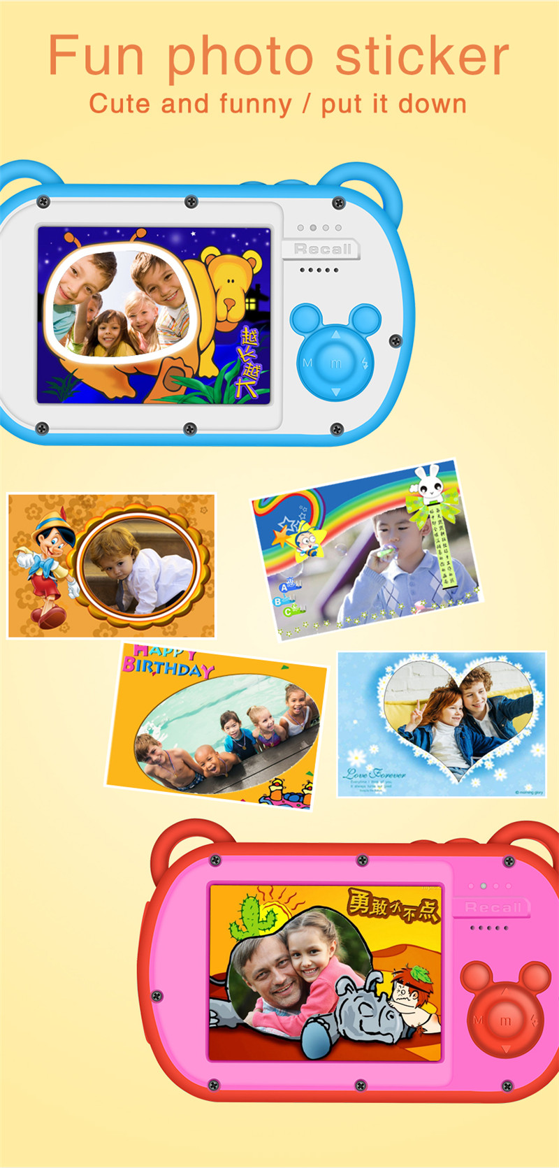1080P Water-Proof Cartoon Cute - Kids Toys Cartoon Images review and price