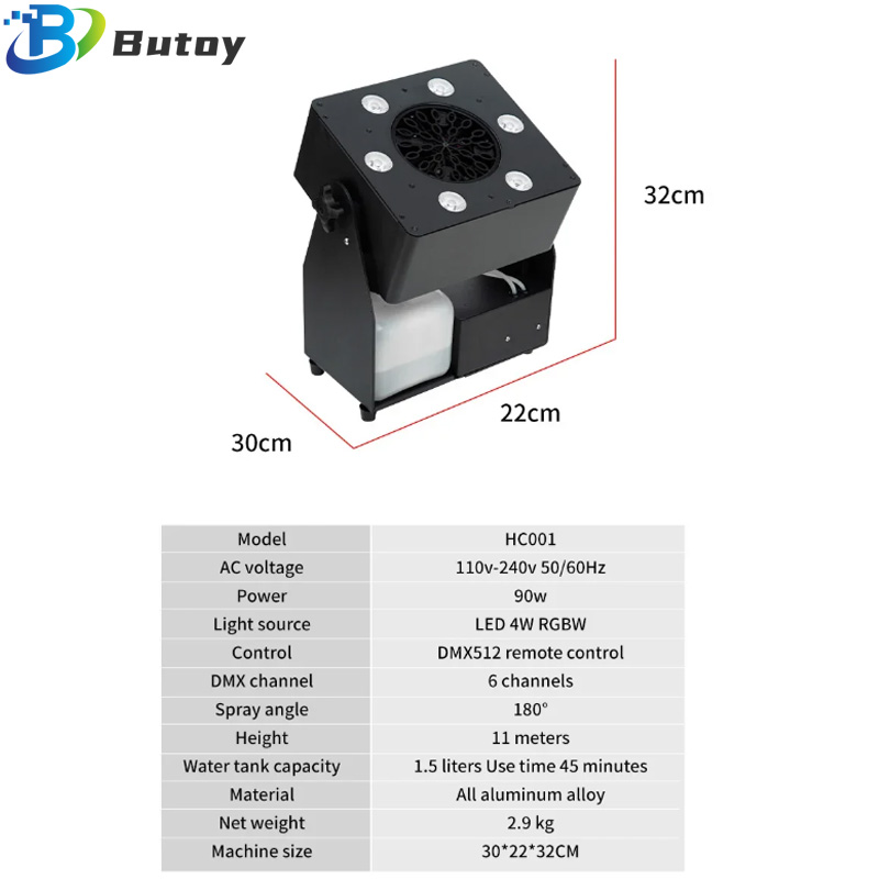 LED RGBW 4IN1 Bubble Machine S - Bubble Machine Outdoor review and price