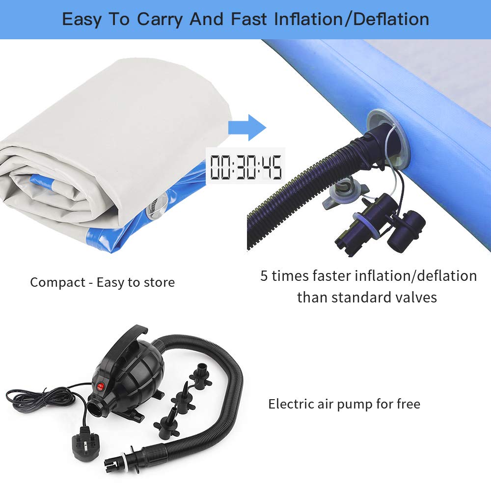 4M Inflatable Airtrack Yoga ma - Kids Yoga Toys review and price