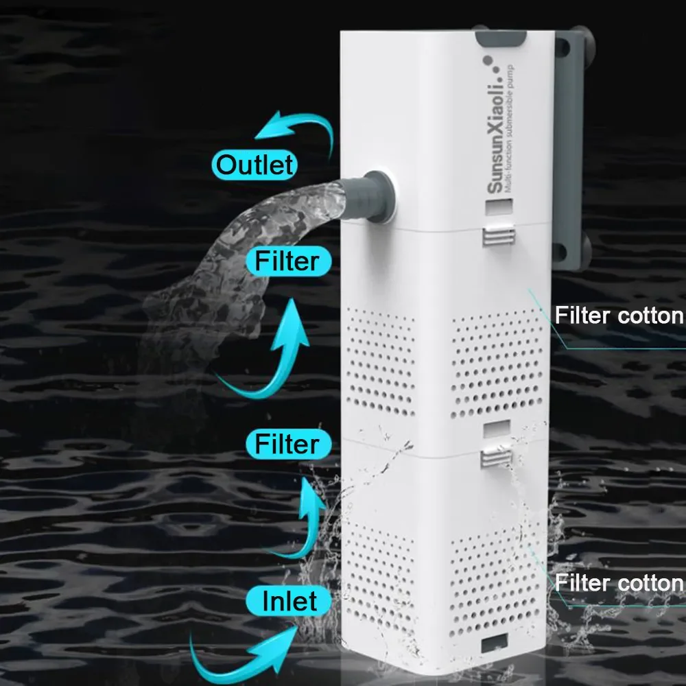 3 In 1 Aquarium Filter Pump Aq - Bubble Machine Outdoor review and price